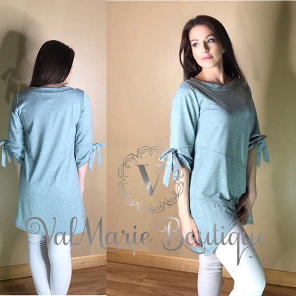 Asymmetrical Comfy Tunic Top - Picture 3 of 3